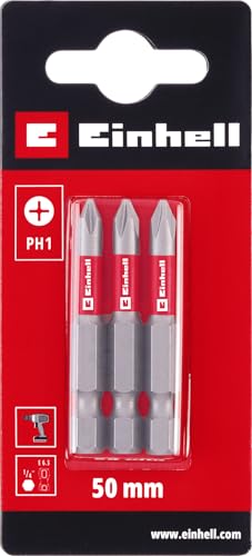 Einhell Lot de 3 embouts standard PH1 50 mm (chrome... en promo à 8,15€ (-57%) sur Amazon FR