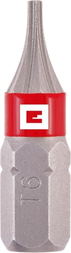 Original Einhell Standard-Bits, 3-tlg., 25 mm, T6 (Chrom... - Bricolage & Outils en promo à 2.57€