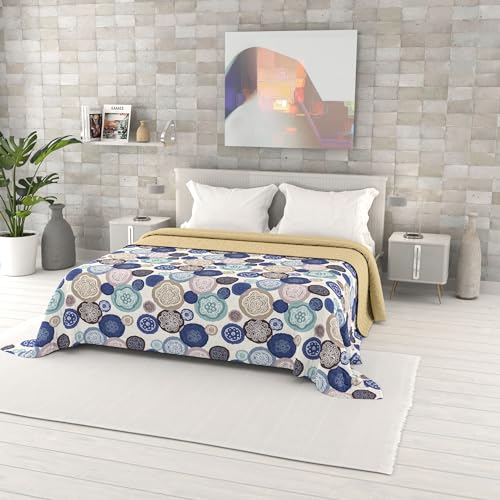 Italian Bed Linen Gedruckt Sommer steppdecke Fantasy... - Maison & Cuisine en promo à 18.62€