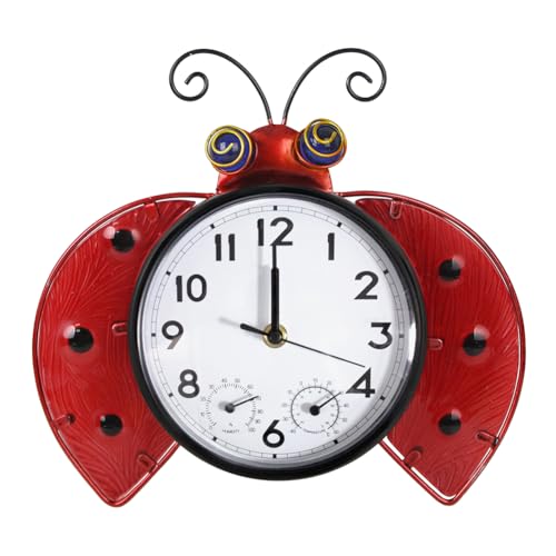 HOBYLUBY Orologio da esterno silenzioso senza ticchettio, a... - Jardin & Extérieur Amazon Italie à 51.44€