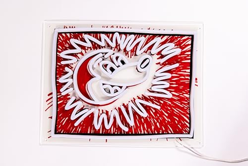 YELLOWPOP LED Neon Sign, Mickey Mouse, White, 37 cm (L) x... - High-Tech & Électronique en promo à 234.56€