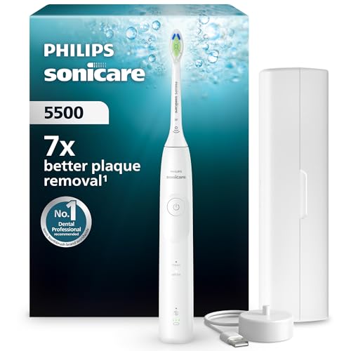 Philips Sonicare 5500 Electric Toothbrush, Sonic Toothbrush... - Beauté & Parfums Amazon Royaume-Uni à 74.99€