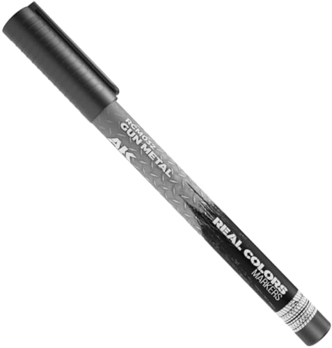 AK REAL COLORS MARKER RCM032 GUN METAL - Loisirs Créatifs Amazon Italie à 2.30€
