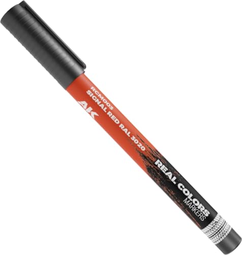 AK REAL COLORS MARKER RCM003 SIGNAL RED RAL 3020 - Loisirs Créatifs Amazon Italie à 2.30€