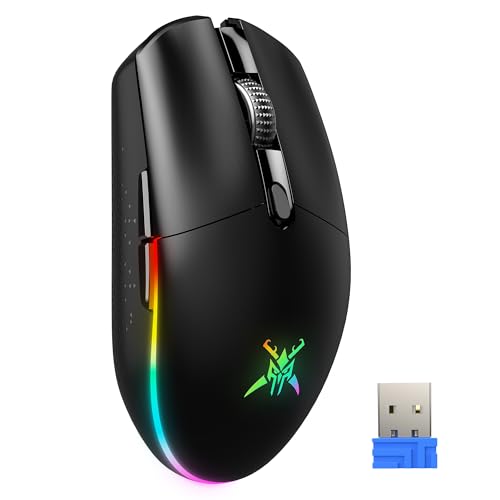 TECKNET Mouse Gaming Wireless, 8000DPI Gaming Mouse... - High-Tech & Électronique en promo à 17.99€