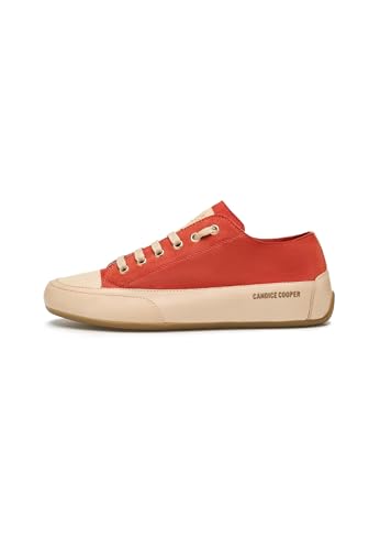 Candice Cooper Zapatillas Deportivas de Piel y Ante, Rojo 35 - Jouets & Jeux en promo à 84.10€