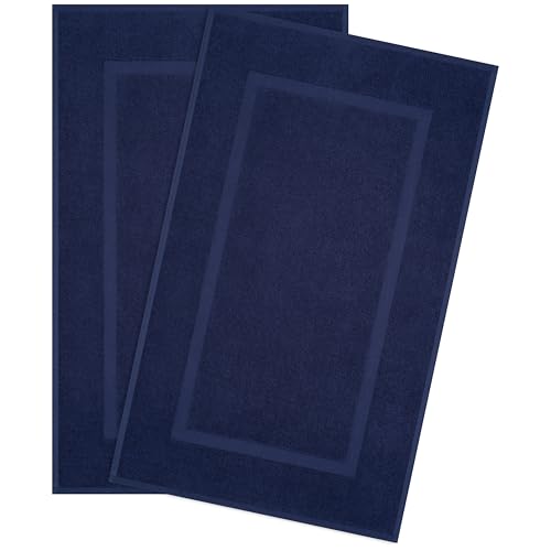Hammetex Lot de 2 Tapis de Bain 51x86 cm, 100% Coton 900... - Maison & Cuisine Amazon France à 19.22€