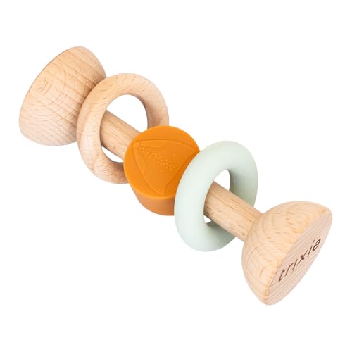 Trixie Hochet en bois et silicone – Mr. Fox | Jouet... - Jouets & Jeux Amazon France à 15.92€