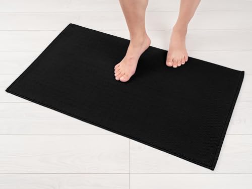 Hammetex Tapis de Bain Antidérapant 51x86 cm, 100% Coton... - Maison & Cuisine en promo à 18.05€