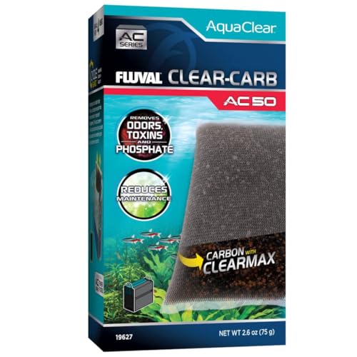 Fluval Clear-Ladekohle für Aquarium, AquaClear AC50, 1 Stück - Animalerie Amazon Allemagne à 7.55€