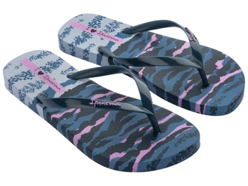 Ipanema ANIMAL PRINT VI FEM GRIS/GREY/VERDE, Azul lila... - Maison & Cuisine Amazon Espagne à 10.50€