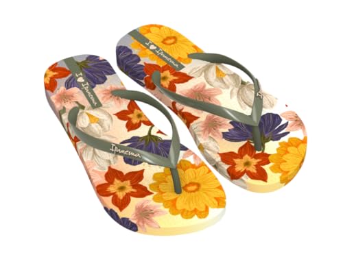 Ipanema VERAO TROPICAL FEM, Beige Verde, 35/36 EU - Maison & Cuisine Amazon Espagne à 7.23€