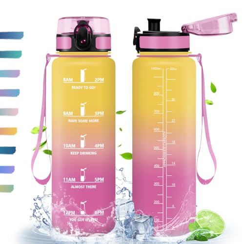 HoneyHolly Gourde, 1L, Gourde Sport, Gourde Filtre et... en promo à 9,54€ (-39%) sur Amazon FR