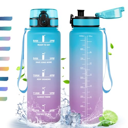 HoneyHolly Gourde, 1L, Gourde Sport, Gourde Filtre et... - Sports & Fitness Amazon France à 21.49€