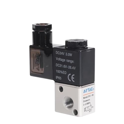 Électrovanne 3/2 voies 3V1 3V1-06 3V1-M5 AC220V DC24V... - Maison & Cuisine Amazon France à 11.08€