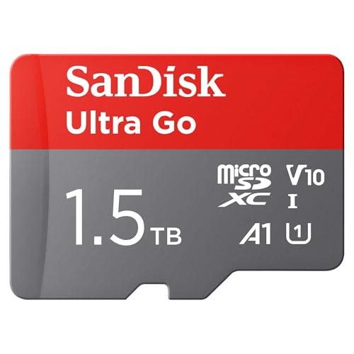 SanDisk 1.5TB Ultra Go scheda microSDXC + adattatore SD... - High-Tech & Électronique Amazon Italie à 303.99€