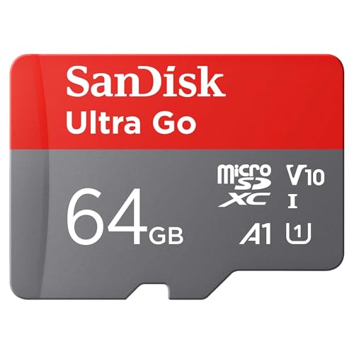 SanDisk 64GB Ultra Go Tarjeta Micro SDXC + Adaptador SD... - Vente Flash Amazon -62%