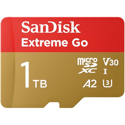 SanDisk 1TB Extreme Go scheda microSDXC + adattatore SD... - Tech & Electronics Amazon Italy à 285.99€