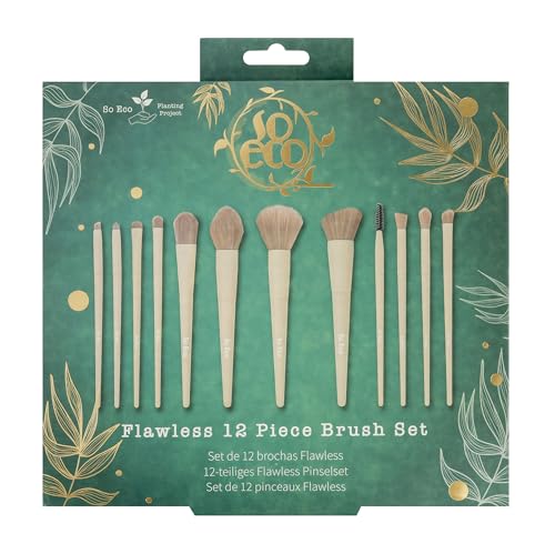 So Eco Flawless 12 Piece Brush Set - Beauty & Fragrances Amazon Germany à 13.60€