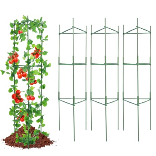 6er-Set Tomaten Rankhilfe, 122 cm Tomatenkäfig... - Jardin & Extérieur Amazon Allemagne à 23.99€