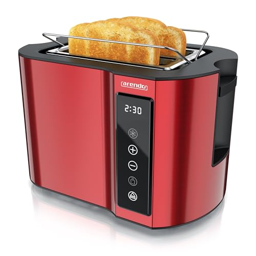 Arendo - Touch Toaster 2 Scheiben Edelstahl - Touchpanel... - Home & Kitchen Amazon Germany à 37.30€