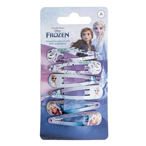 ACCESSOIRES CHEVEUX CLIPS 6 PIÈCES FROZEN - Bébé & Puériculture en promo à 3.33€