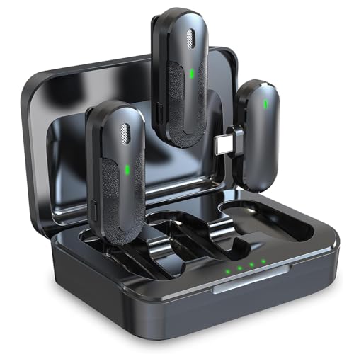 Technaxx Dual Wireless Mini Microphone Set TX-301 – 2... - High-Tech & Électronique Amazon France à 15.12€