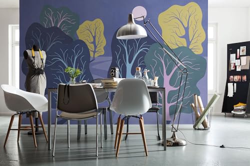 Komar Vlies Fototapete - Purple Nights - Größe 350 x 250 cm... - Amazon Allemagne à 28.31€