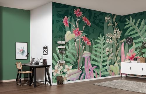 Komar Vlies Fototapete - The Flower Duet - Größe 400 x 250... - Maison & Cuisine Amazon Allemagne à 35.13€
