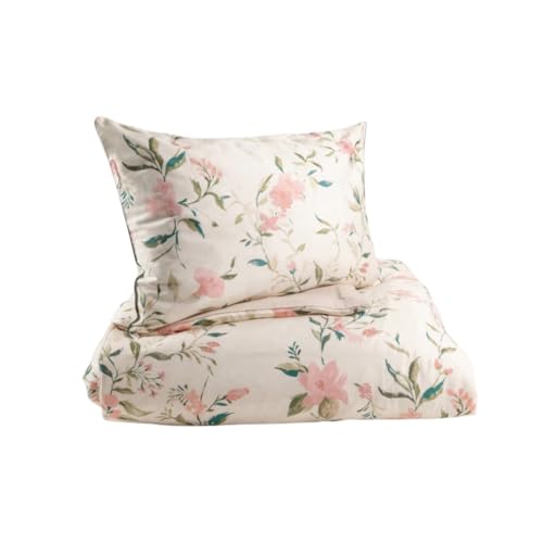 Gamanatura Rose - Bettwäsche-Set, 180 cm Bett - Maison & Cuisine Amazon Allemagne à 53.66€