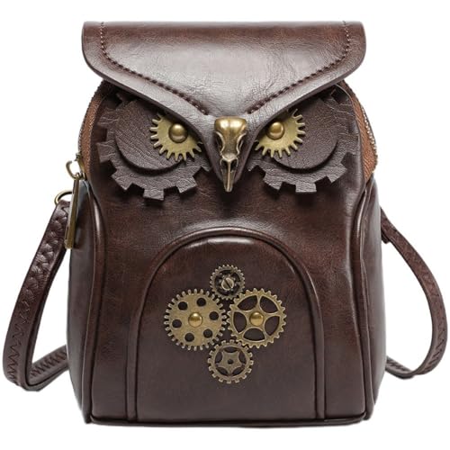 Luxylei Borsa Gotica Steampunk Borsa a Forma di Gufo di... - Auto & Moto Amazon Italie à 4.99€