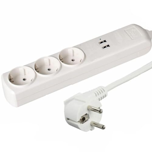 Glowster 8013USB Base 3T + 2 USB C/cavo S/INTER SOLERA - High-Tech & Électronique Amazon Italie à 11.22€