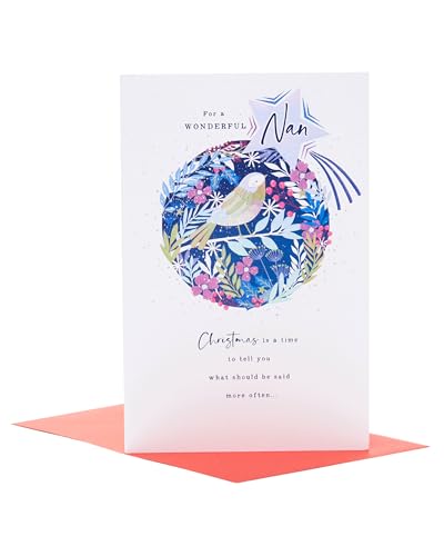 UK Greetings Carte de Noël pour grand-mère - Motif... - Auto & Moto Amazon France à 5.38€
