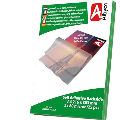 Albyco Fundas Plastificar - Laminas para plastificar... - Auto & Motorcycle Amazon Spain à 5.95€