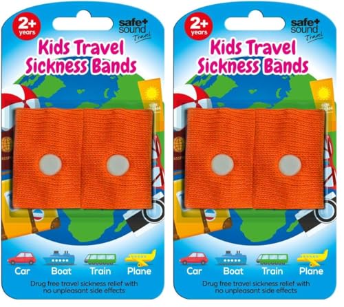 Safe and Sound Travel Sickness Bands for Ages 2+. Colour... - Santé & Bien-être en promo à 5.84€
