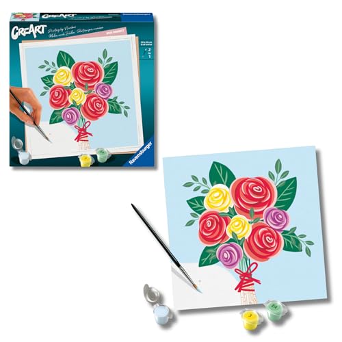 Ravensburger - Creart Adultos Serie Trend: Ramo de Rosas |... - High-Tech & Électronique Amazon Espagne à 10.40€