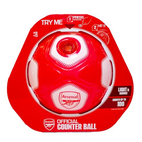 Smart Ball Arsenal Counter Ball for keepie uppies... - Sports & Fitness Amazon UK à 8.96€