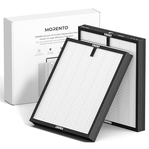 MORENTO Lot de 2 Filtres HEPA Véritable Compatible avec... - Maison & Cuisine en promo à 32.20€