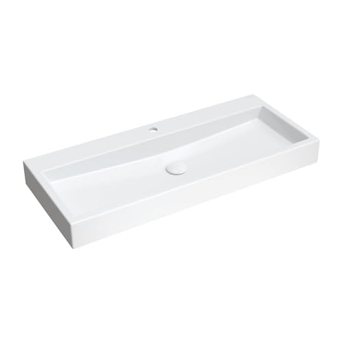 Omnires THASOS1000BP, Lavabo da appoggio/sospeso THASOS M+... - Vente Flash Amazon -77%