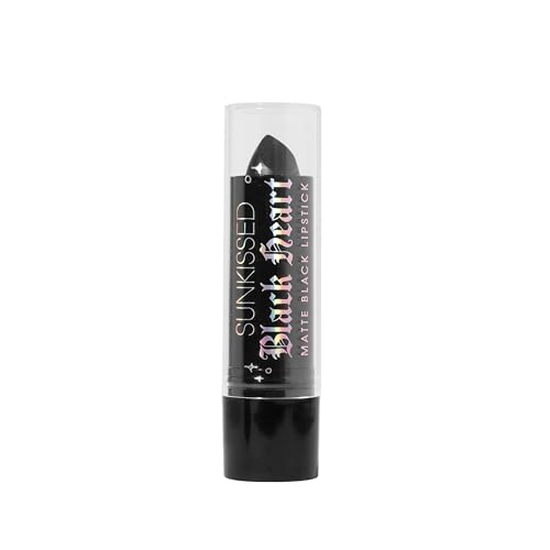 Sunkissed Black Heart Matte Black Lipstick - Beauté & Parfums Amazon Royaume-Uni à 1.68€