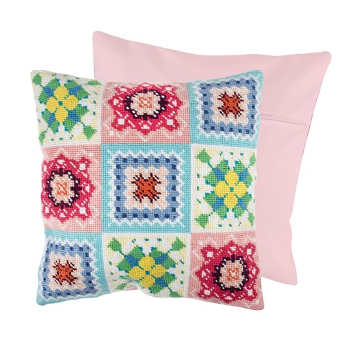 Trimits Half Stitch Cross Stitch Cushion Kit, Cushion Back... - Auto & Moto Amazon Royaume-Uni à 7.00€