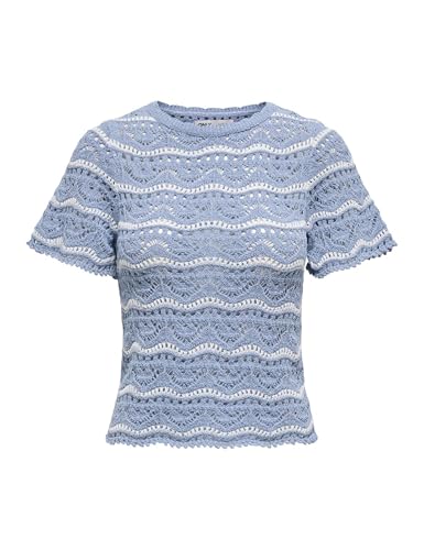 Onlannasofia Life Ss Stripe O-Neck KNT - Mode & Vêtements Amazon Allemagne à 7.14€