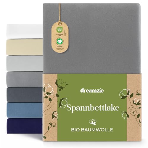 Dreamzie Premium Spannbettlaken 70x160 cm Anthrazit... - Maison & Cuisine en promo à 12.00€