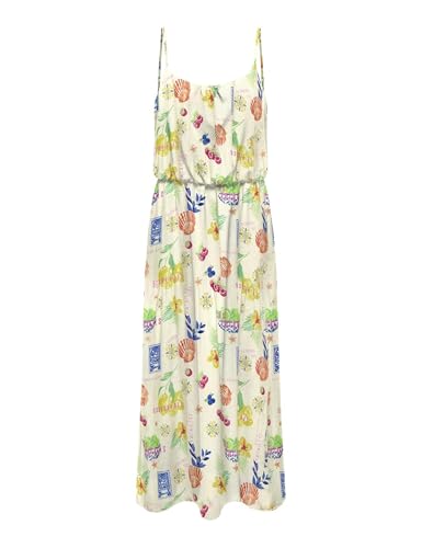 Onlnova Life Vis Strap Maxi Dress AOP, Cloud Dancer, 38 - Bricolage & Outils Amazon Espagne à 9.02€