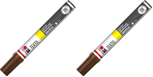 Marabu marqueur Textil Painter tracé 2-4 mm Marron Moyen... - Mode & Vêtements Amazon France à 6.38€