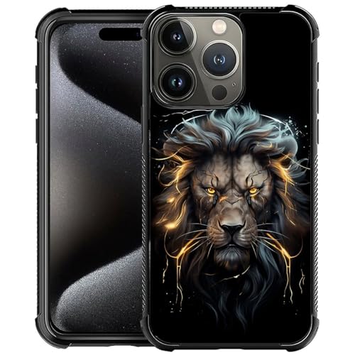 DJSOK Funda Compatible con iPhone 16 Pro, diseño de león... en promo sur Amazon