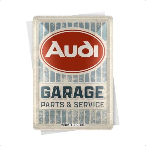 Nostalgic-Art Cartolina in latta retrò, 10 x 14 cm, Audi –... - Auto & Motorcycle Amazon Italy à 4.30€