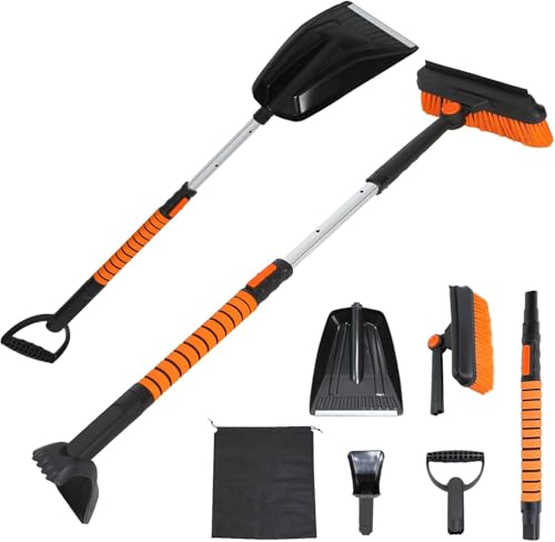 PoolyPoly 120CM Brosse à Neige pour Voiture - Grattoir à... - Sports & Fitness Amazon France à 37.51€