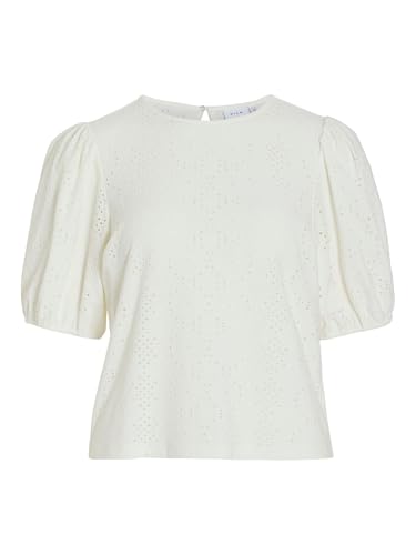 Vila Female Oberteil mit kurzen Ärmeln Rundhals - Deal du jour à 8.89€