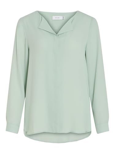 Vila Female Hemd High Low geteilter Kragen - Mode & Vêtements Amazon Allemagne à 10.71€